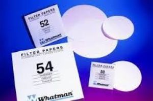 Picture of Grade 42 Ashless Filter Paper for Instrumental Analysis, 55 mm circle (100 pcs) 1442-055