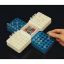 Picture of 50 Position Snap Rack™, White for 12mm Vials 9700-12