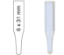 Picture of Micro-insert, N 9|N 10|N 11, 6.0x31.0 mm,0.2 mL,conical,15mm tip,clear,silanized  702077