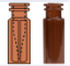 Picture of Snap ring/crimp neck vial,N 11,11.6x32 mm,PP amber,w. integr.0.2 mL glass insert  702334