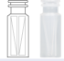 Picture of Snap ring/crimp neck vial, N 11, 11.6x32.0 mm, 0.3 mL, inner cone, PP tr.  702809