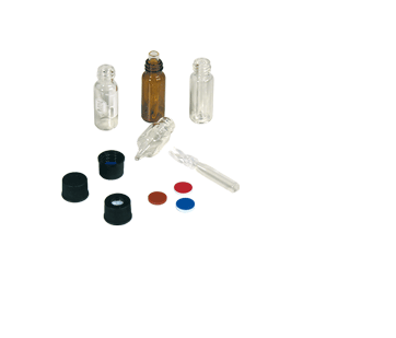 Screw closure, N 8, PP, black, closed top, Red Rubber/FEP colorl., 1.3 mm 702068 