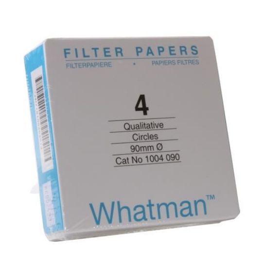 Picture of Grade 4 Qualitative Filter Paper Standard Grade, circle, 270 mm 1004-270