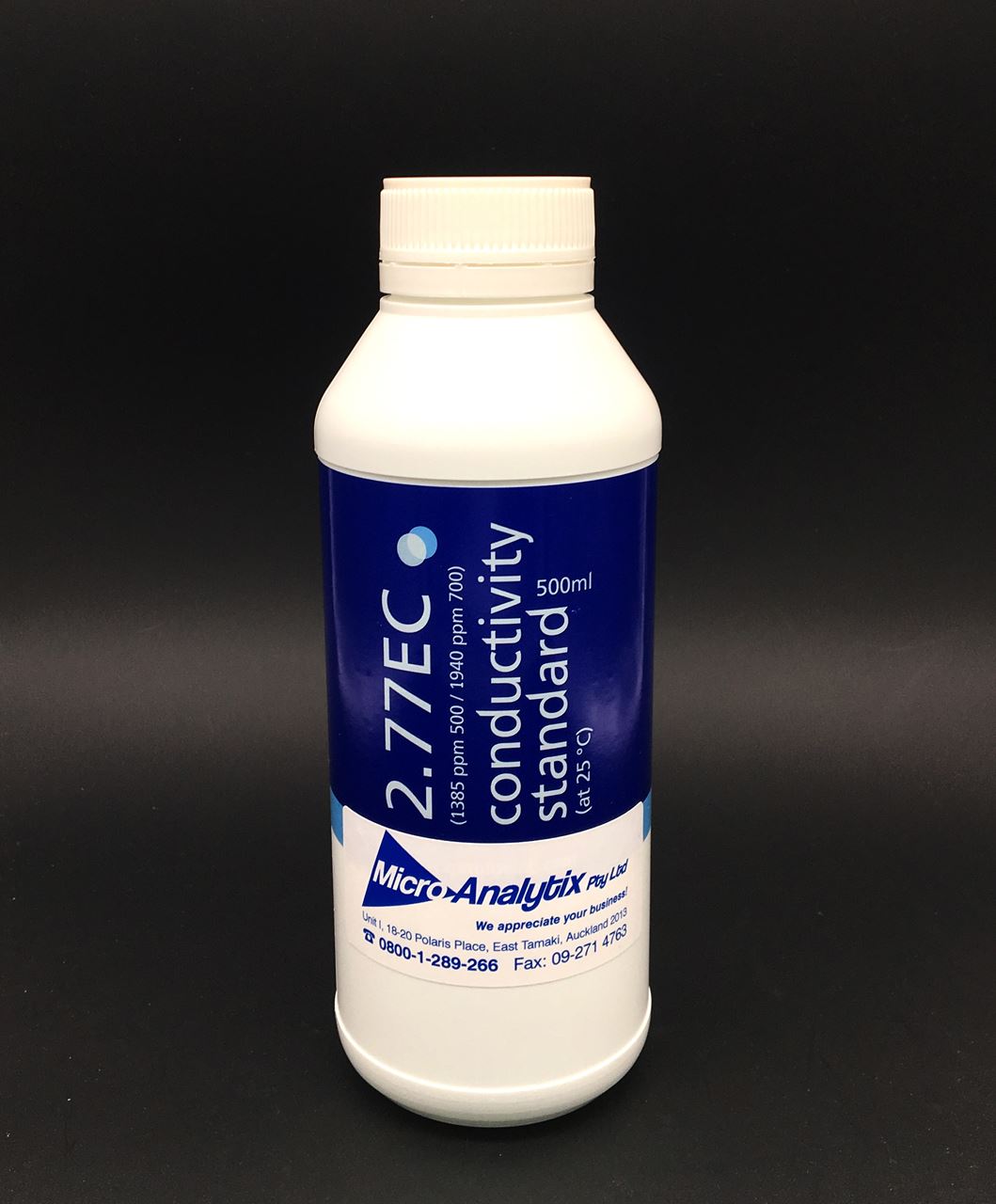 Conductivity solution 2.77EC C-1065-2.77