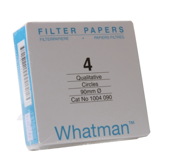 Picture of Grade 4 Qualitative Filter Paper Standard Grade, circle, 42.5 mm 1004-042