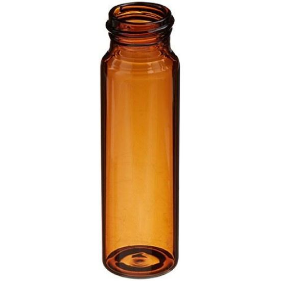 Picture of 40mL Amber EPA Vial, 28x95mm, 24-400mm Thread ,pk144, 340024-2895A