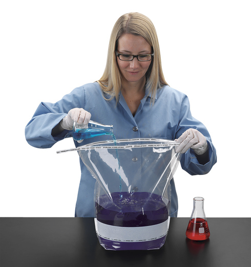 Whirl-Pak® Large Stand-Up Bags - 138 oz. (4,080 ml) Box of 100 B01542WA 