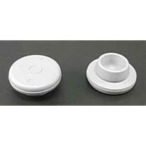 30mm Gray Chlorobutyl Straight Wall Stopper  5001SW-30G