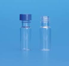 2.0mL Clear R.A.M.™  Vial, 12x32mm, with White Graduated Spot, 9mm Thread, with Transfer Ring 32009TRE-12