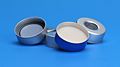 20mm Silver Seal, Pharma-Fix Molded Gray PTFE/Black Butyl Lined 5142-20