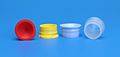 12mm Clear Polyethylene Snap Plug with Pre-Scored Starburst 5410SB-12