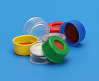 11mm Blue Poly Crimp™ Seal, PTFE/Silicone Lined [Patented] 5550-11B