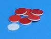 Picture of 10mm x 0.060" Red PTFE/Silicone Septa 606050-10