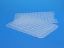 Picture of 96 Square Well Clear Sealing Mat with Spray Coated PTFE/Premium Silicone 976050SW-96