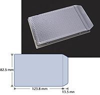 AlumaSeal 96 Sealing Foils for PCR Plates with Narrow Sealing Surface, Aluminum Foil, 38µm Thick, Pierceable F-96-100
