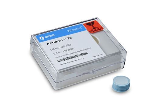 Anodisc Circle Without Support Ring, 0.02 µm pore size, 47 mm (50 pcs) 6809-5502