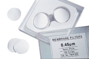 Picture of Nylon Membrane Circle, 0.45 µm pore size, 13 mm  100/PK 7404-001