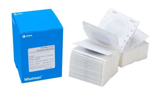 Sterile MicroPlus-21 STL Membrane, white with 3.1 mm black grid for Membrane-Butler, 0.45 µm, 50 mm circle (100 pcs) 10407714
