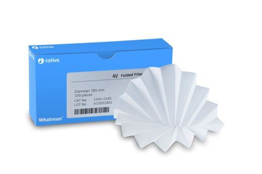 Grade 4V Fluted Filter Paper, FF, 24 cm circle (100 pcs) 1204-240