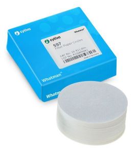 Picture of Grade 597 Qualitative Filter Paper Standard Grade, circle, 55 mm 10311807