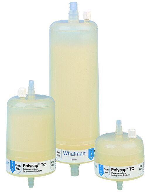Polycap TC 75 Capsule Filter, 0.2/0.2 µm, sterile, with SB inlet and outlet (1 pc) 6714-7502