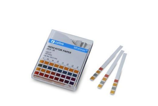 Picture of Color Bonded, 0.0 to 14.0 range, 6 × 80 mm, pH indicators and test papers 2613-991