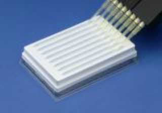 12 Channel Reservoir, White Polystyrene TR100-12PS