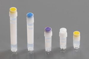Picture of 0.5 mL Cryogenic Vial, Self-Standing, External Thread, Sterile, 50/pk, 500/box 618001