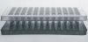 Picture of 0.1 mL 96 Well PCR Plate, Semi Skirt, Clear, A1 Notch, Compatible with ABI Machine, 5/bag, 25/pk 402401