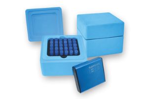 Picture of Ice Free Cool Box for 30 Tubes, 2mL, with Freezing Block, 1/pk, 1/cs 200103
