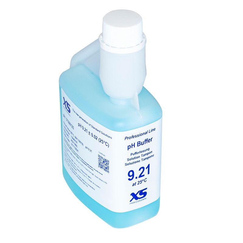 XS Professional 1X500ml  pH 9.21 ±0.02@25°C, with DAkkS Certificate 51300123