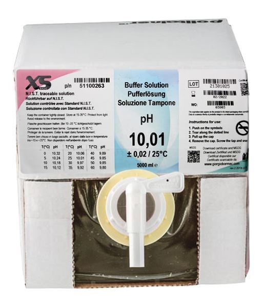 XS Politainer 1X5000ML pH 10.01 ±0.02 / 25°C (Colorless) 51100263