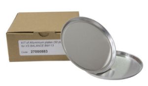 Picture of Pack of Aluminium sample plates Ø 90 mm  27000883