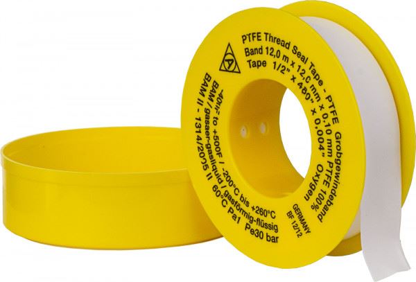 PTFE winding-tape, 12 m, 12 mm 706512