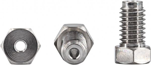 Nut 1/16" with 1/16" bore, 5 p , HPLC accessories 718583