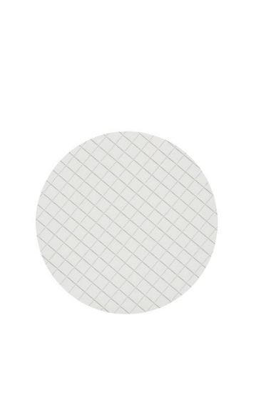 Picture of Mixed Cellulose Ester Filter, ME Range (ME 24), 3.1 mm white/black grid for membrane-butler, 0.2 µm pore size, 50 mm circle (400 pcs) 10408714