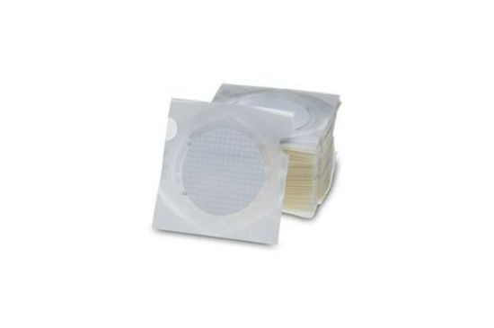 Picture of ME27 (Mixed Cellulose Ester) Membrane Circle, white, 50 mm 0.8 µm, 3.1 mm black grid, sterile, for Membrane-Butler 10408915