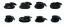 Picture of Rotor adapter 15ml*8 pcs(include sharp bottom adapter） 19400126