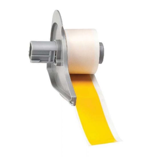 Picture of BMP71 B-595 Indoor/Outdoor Vinyl Tape 25.4mm x 15.24m Yellow, ( was 142352) 173271