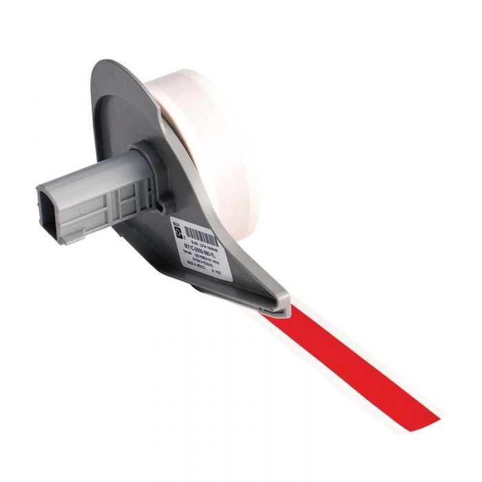 BMP71 B-595 Indoor/Outdoor Vinyl Tape 12.7mm x 15.24m Red, ( was 142374) 173208