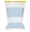 Picture of Whirl-Pak® Write On Bags - 55 oz. (1,627 ml),Yellow Tape Box of 500,  B01195WA