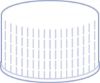 Picture of Screw closure, N 24, polypropylene, white, closed top, no liner  702061