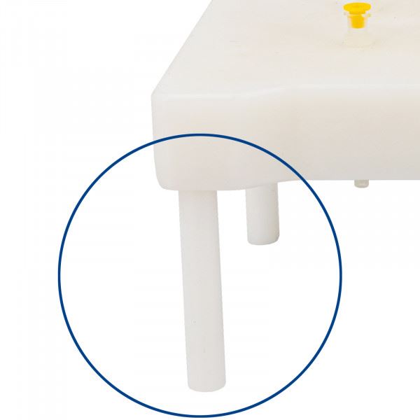 Chromab. lid feet SPE, 4 pcs. 730193N