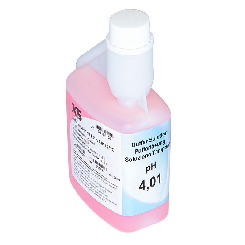 pH 4,01, 1X250ML XS Buffer Solution  25°C (RED) 51100033 