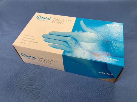 Picture of Nitrile Gloves Small   box of 100 x10, (was N332PF-S-CP(10))  N332PF-S-CP