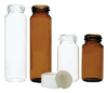 Picture of 40mL Clear Vial,  24-414mm Open Top White Polypropylene Closure,  .100" PTFE/Silicone Lined 9-105