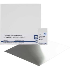 Picture of ALUGRAM Xtra sheets Nano-SIL G/UV254 size: 20 x 20 cm pack of 25 818343