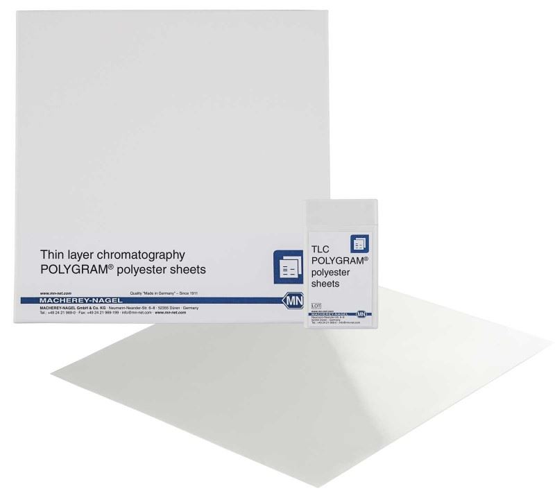 POLYGRAM ALOX N UV254, 20x20 cm 802023
