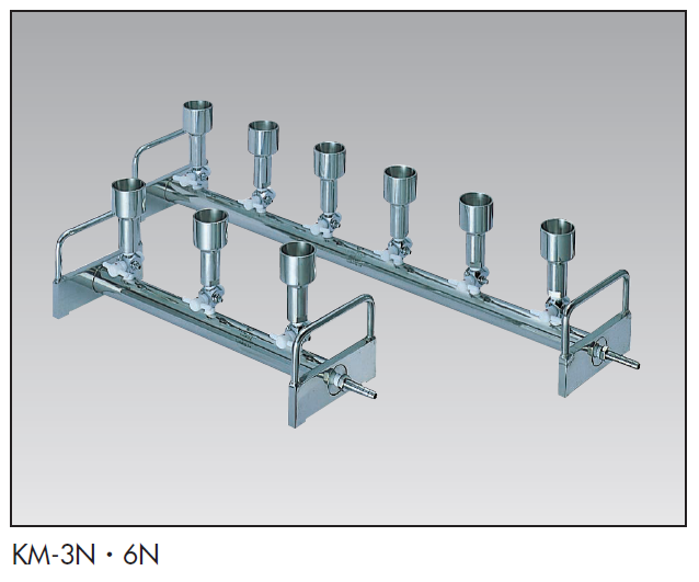 KM-6N HYDROLAB MANIFOLD Stainless Steel Vacuum Manifolds, KM-6N