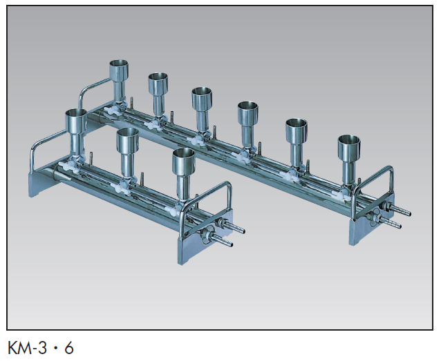 KM-6 MANIFOLD  Stainless Steel Vacuum Manifolds, KM-6